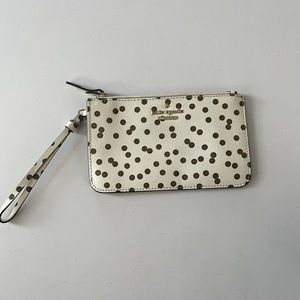 Kate Spade Gold Dot Wristlet